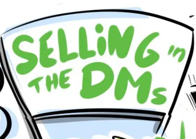 Direct message selling