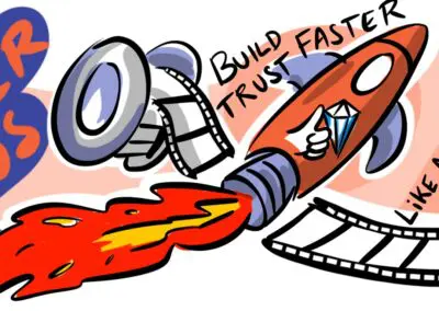 Using video for trust building